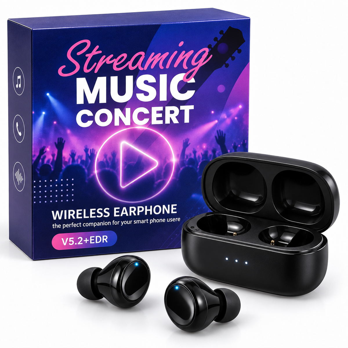 A2 Streaming Music Concert Wireless Earphones